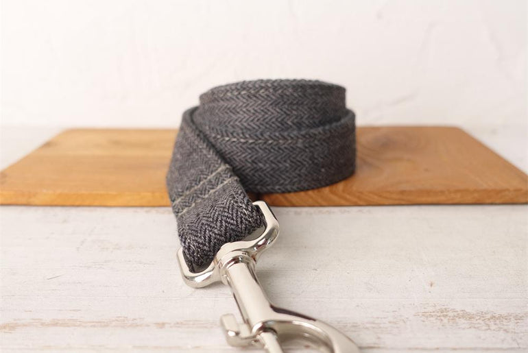 COUNTRY TWEED Collar, leash from Woof & BOOP